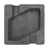 Les Fines Lames Dyad Concrete Ashtray Anthracite